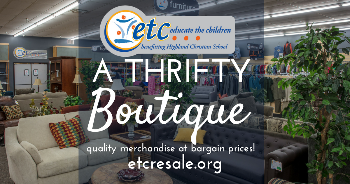 etc... Thrift Store an upscale resale shop Schererville IN